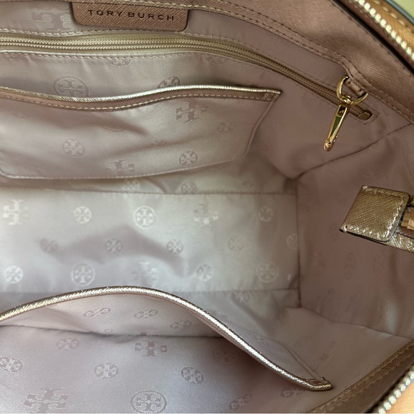 Tory Burch Rose Gold Purse - Picture 9 of 11